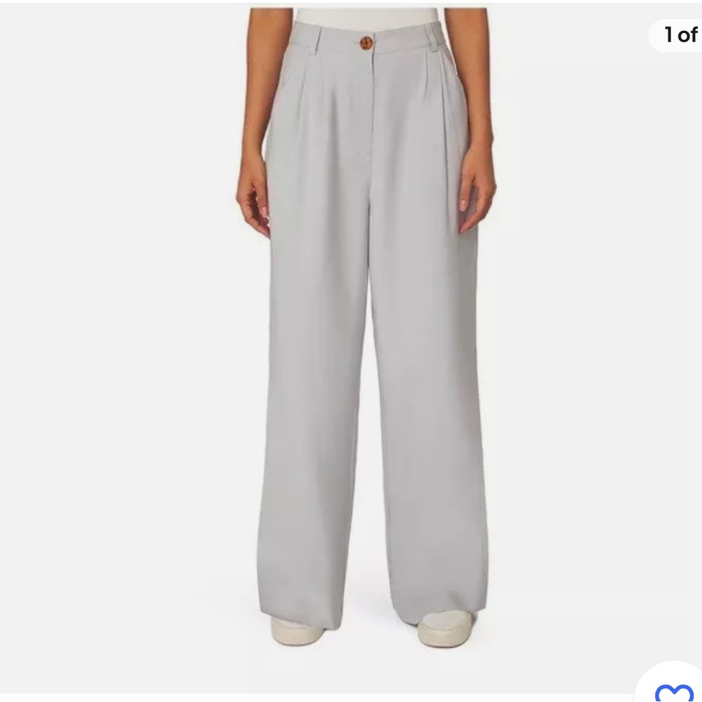 Danielle Bernstein High Waisted Wide Leg Trouser